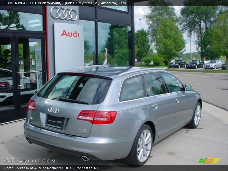 Quartz Grey Metallic / Amaretto/Black 2009 Audi A6 3.0T quattro Avant