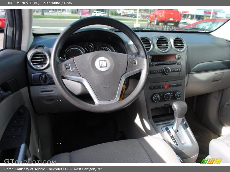 Polar White / Gray 2008 Saturn VUE XE