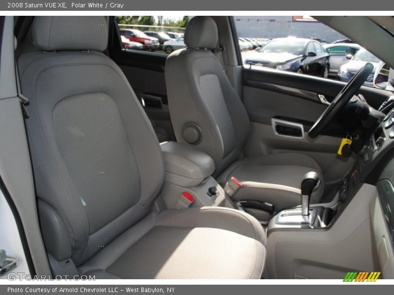Polar White / Gray 2008 Saturn VUE XE
