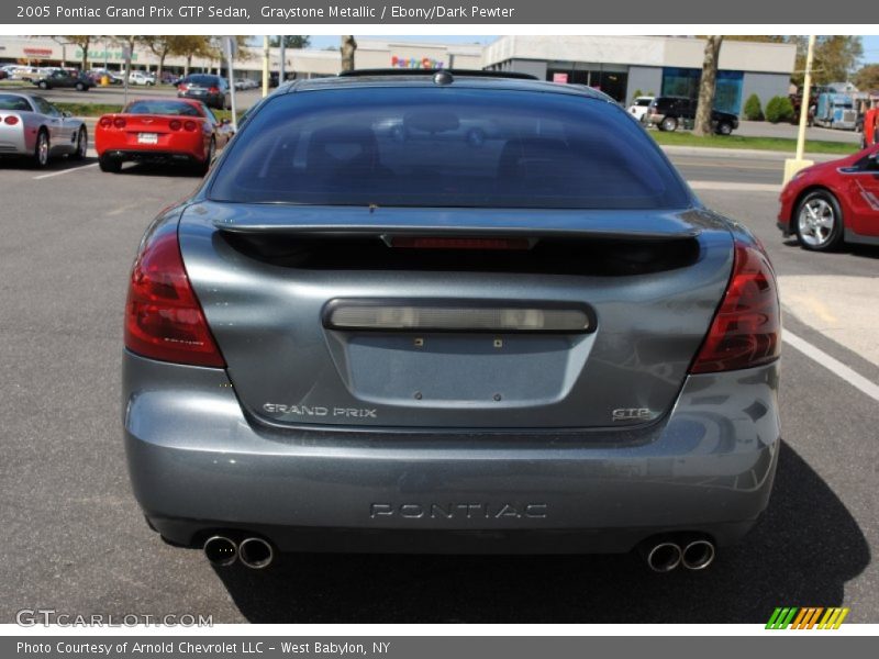 Graystone Metallic / Ebony/Dark Pewter 2005 Pontiac Grand Prix GTP Sedan
