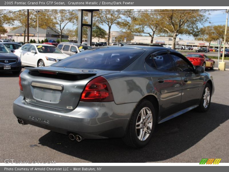 Graystone Metallic / Ebony/Dark Pewter 2005 Pontiac Grand Prix GTP Sedan