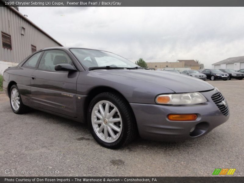  1998 Sebring LXi Coupe Pewter Blue Pearl
