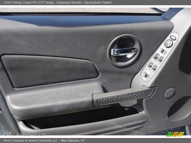 Graystone Metallic / Ebony/Dark Pewter 2005 Pontiac Grand Prix GTP Sedan