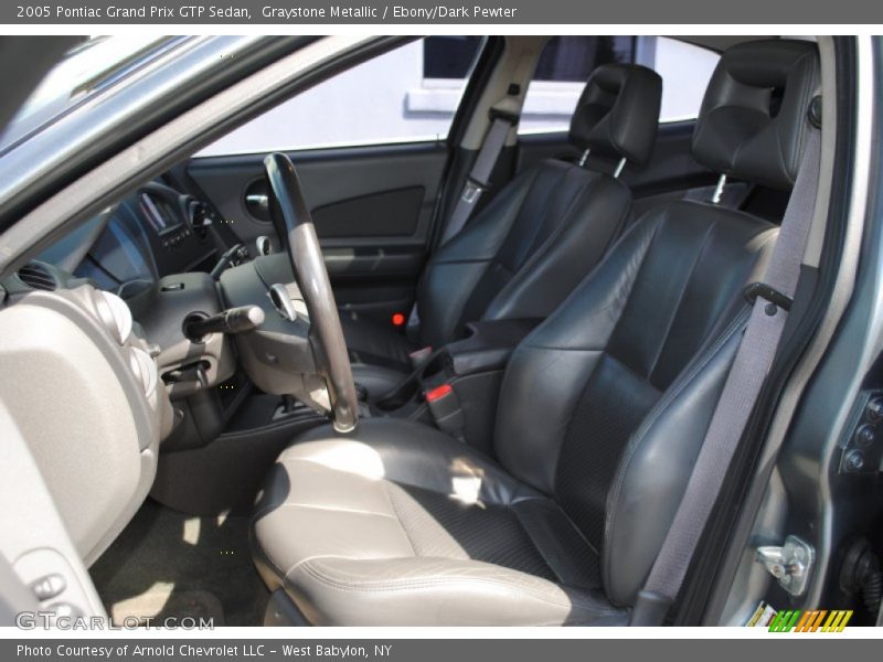 Graystone Metallic / Ebony/Dark Pewter 2005 Pontiac Grand Prix GTP Sedan