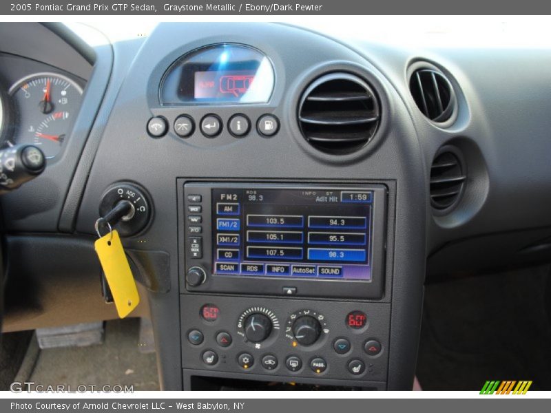 Controls of 2005 Grand Prix GTP Sedan