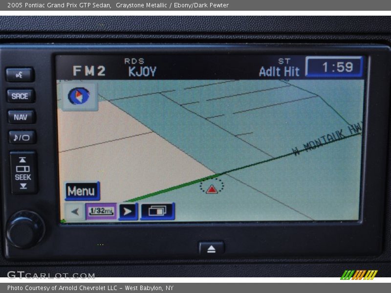 Navigation of 2005 Grand Prix GTP Sedan