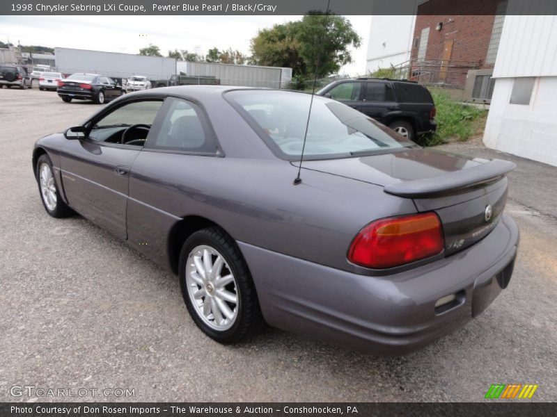  1998 Sebring LXi Coupe Pewter Blue Pearl