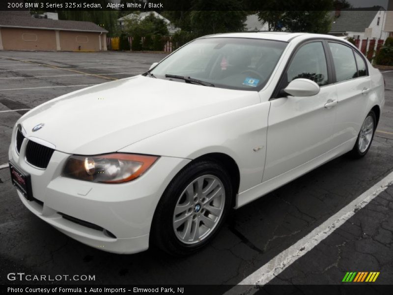 Alpine White / Black 2006 BMW 3 Series 325xi Sedan