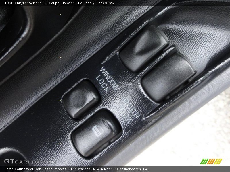 Controls of 1998 Sebring LXi Coupe