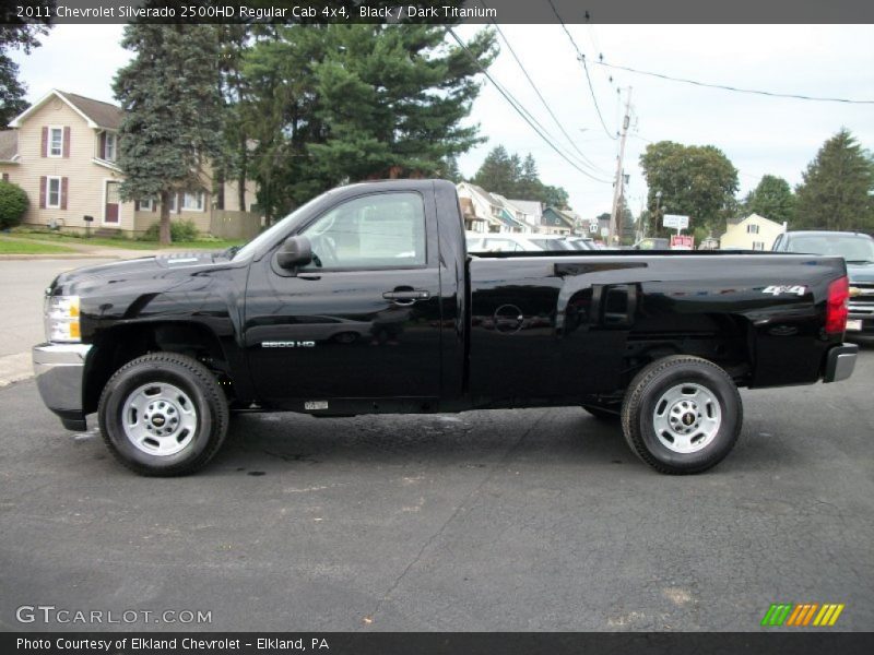 Black / Dark Titanium 2011 Chevrolet Silverado 2500HD Regular Cab 4x4