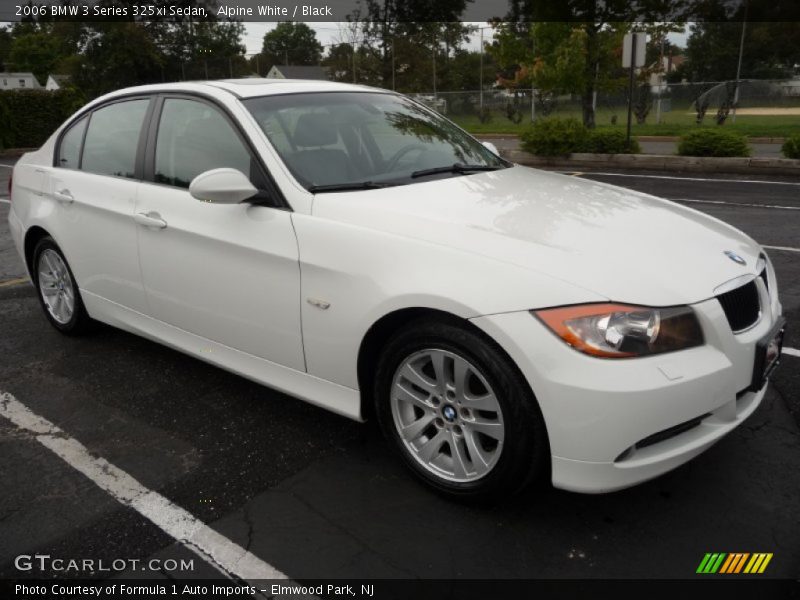 Alpine White / Black 2006 BMW 3 Series 325xi Sedan
