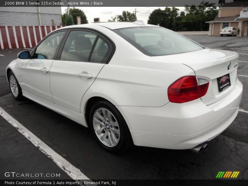 Alpine White / Black 2006 BMW 3 Series 325xi Sedan