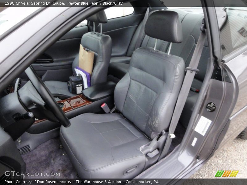  1998 Sebring LXi Coupe Black/Gray Interior