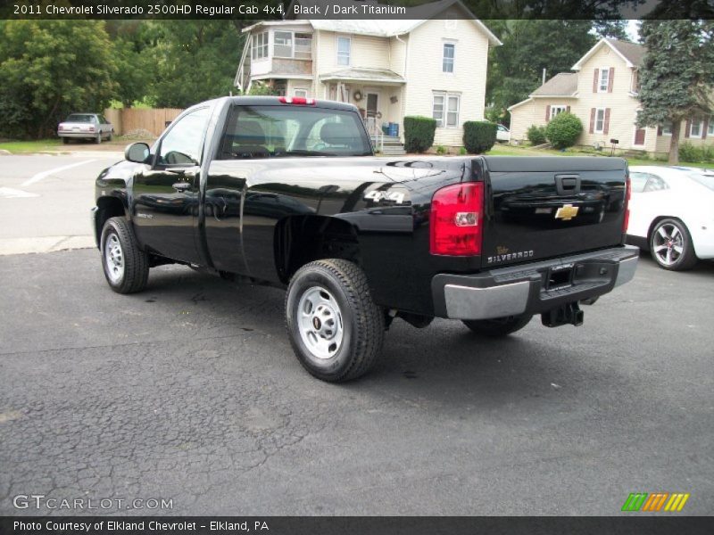 Black / Dark Titanium 2011 Chevrolet Silverado 2500HD Regular Cab 4x4