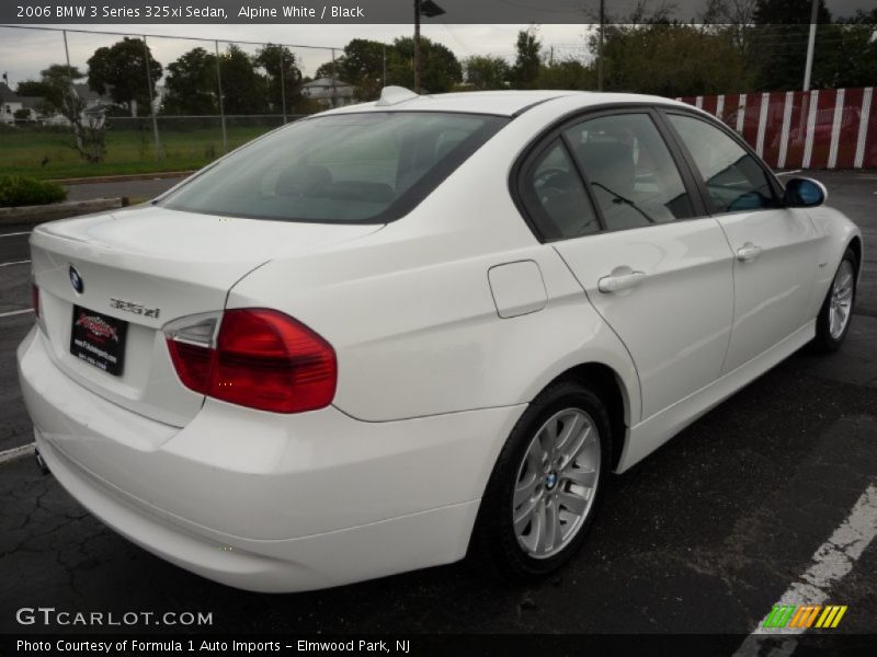 Alpine White / Black 2006 BMW 3 Series 325xi Sedan