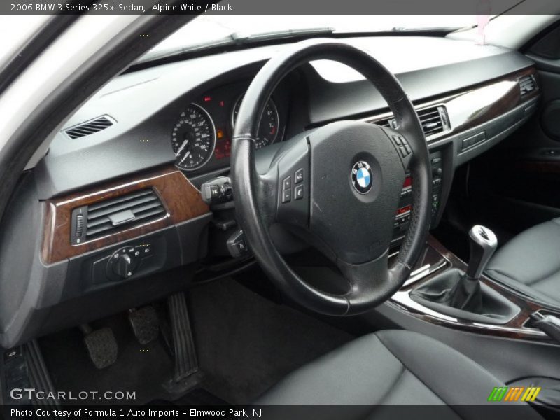 Alpine White / Black 2006 BMW 3 Series 325xi Sedan