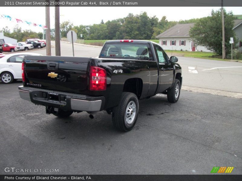 Black / Dark Titanium 2011 Chevrolet Silverado 2500HD Regular Cab 4x4