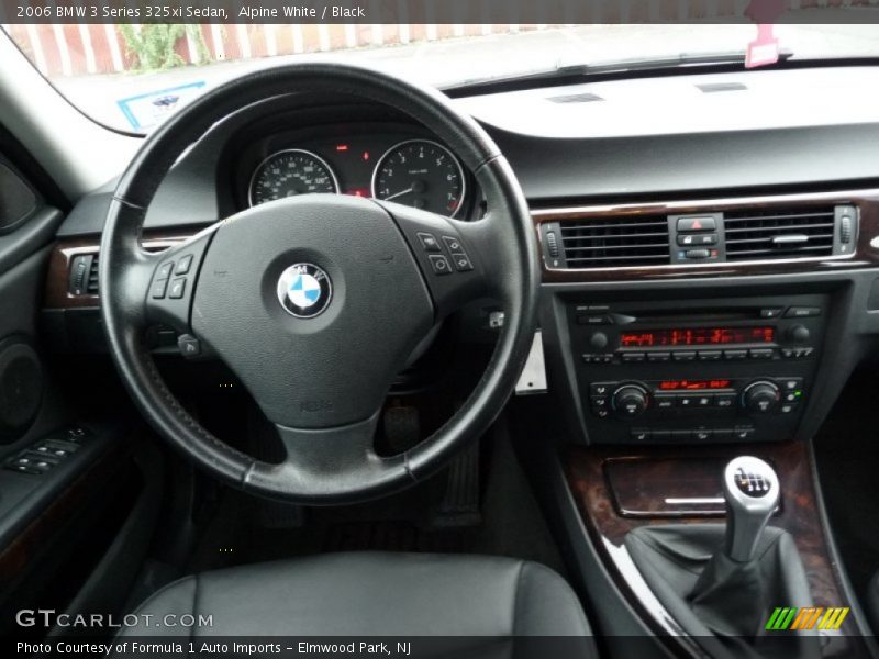 Alpine White / Black 2006 BMW 3 Series 325xi Sedan