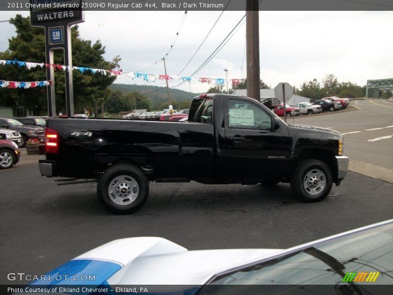Black / Dark Titanium 2011 Chevrolet Silverado 2500HD Regular Cab 4x4