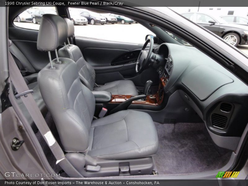  1998 Sebring LXi Coupe Black/Gray Interior