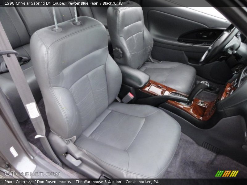  1998 Sebring LXi Coupe Black/Gray Interior