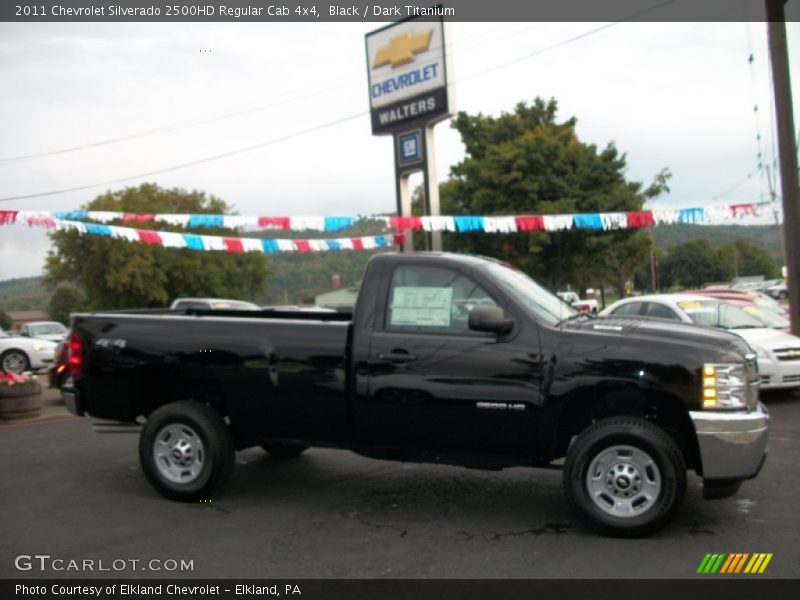 Black / Dark Titanium 2011 Chevrolet Silverado 2500HD Regular Cab 4x4