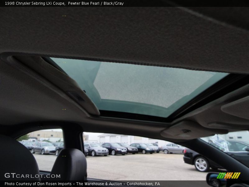 Sunroof of 1998 Sebring LXi Coupe