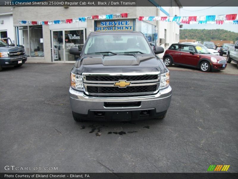 Black / Dark Titanium 2011 Chevrolet Silverado 2500HD Regular Cab 4x4