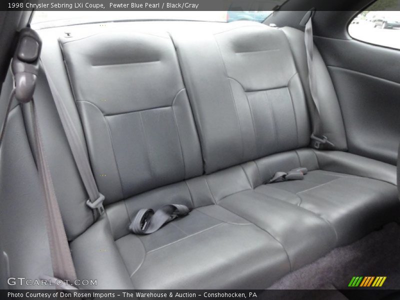  1998 Sebring LXi Coupe Black/Gray Interior