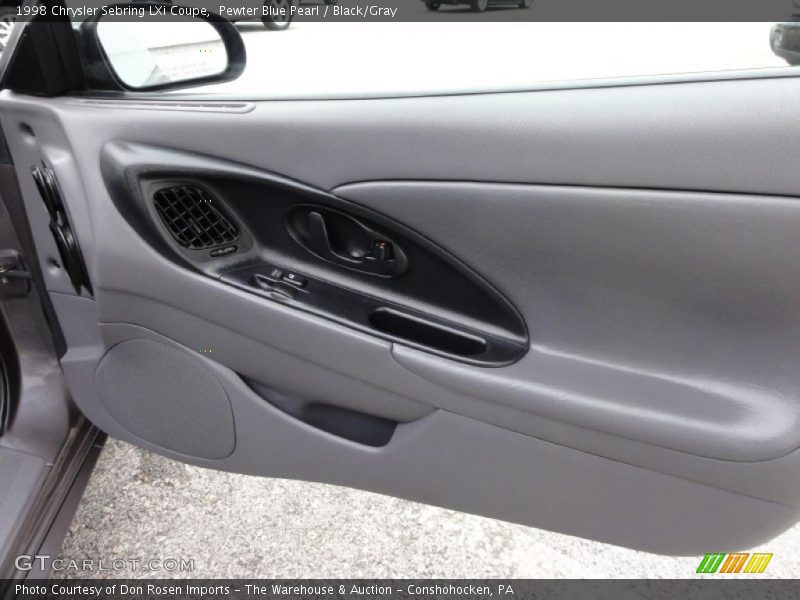 Pewter Blue Pearl / Black/Gray 1998 Chrysler Sebring LXi Coupe