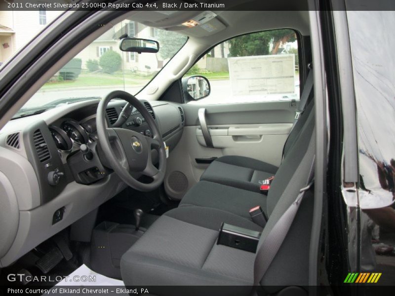 Black / Dark Titanium 2011 Chevrolet Silverado 2500HD Regular Cab 4x4