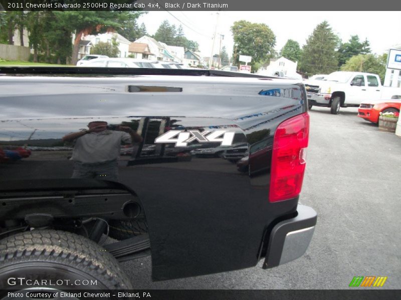 Black / Dark Titanium 2011 Chevrolet Silverado 2500HD Regular Cab 4x4