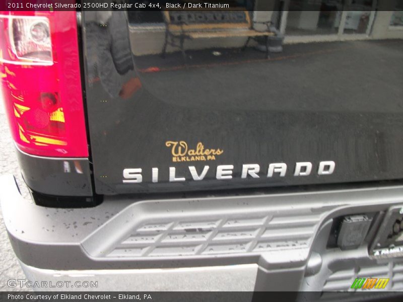 Black / Dark Titanium 2011 Chevrolet Silverado 2500HD Regular Cab 4x4