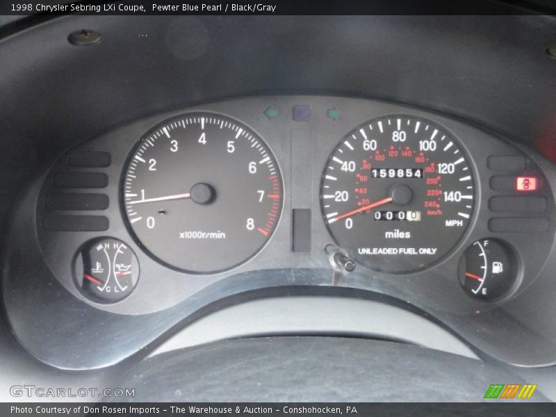  1998 Sebring LXi Coupe LXi Coupe Gauges