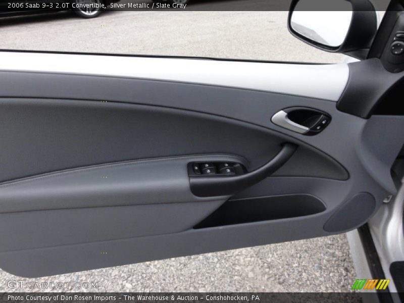 Silver Metallic / Slate Gray 2006 Saab 9-3 2.0T Convertible