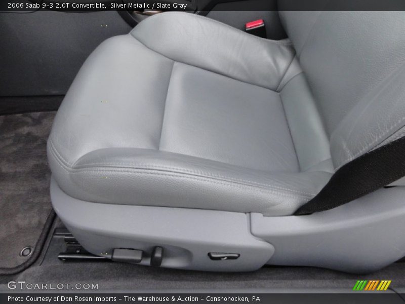 Silver Metallic / Slate Gray 2006 Saab 9-3 2.0T Convertible