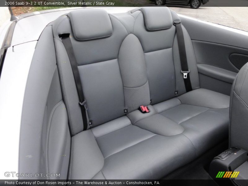 Silver Metallic / Slate Gray 2006 Saab 9-3 2.0T Convertible