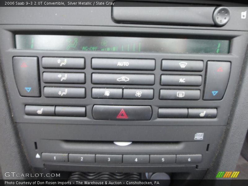 Silver Metallic / Slate Gray 2006 Saab 9-3 2.0T Convertible