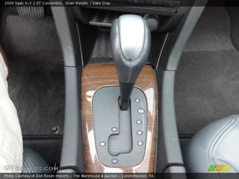 Silver Metallic / Slate Gray 2006 Saab 9-3 2.0T Convertible