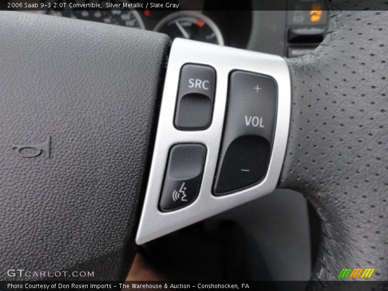Silver Metallic / Slate Gray 2006 Saab 9-3 2.0T Convertible