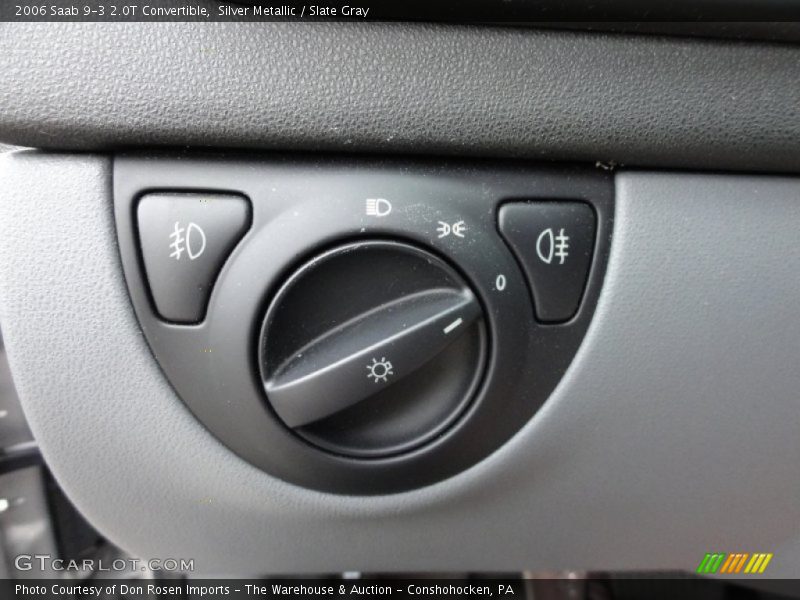 Silver Metallic / Slate Gray 2006 Saab 9-3 2.0T Convertible