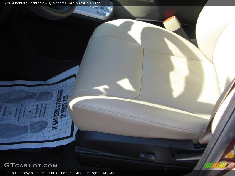 Sonoma Red Metallic / Sand 2009 Pontiac Torrent AWD