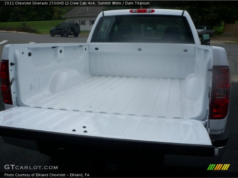 Summit White / Dark Titanium 2011 Chevrolet Silverado 2500HD LS Crew Cab 4x4