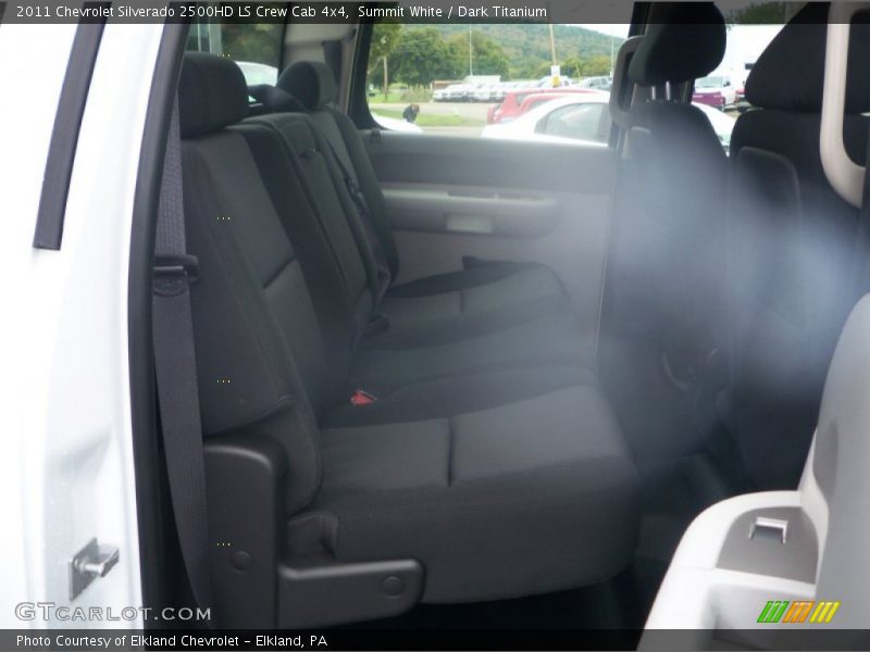Summit White / Dark Titanium 2011 Chevrolet Silverado 2500HD LS Crew Cab 4x4
