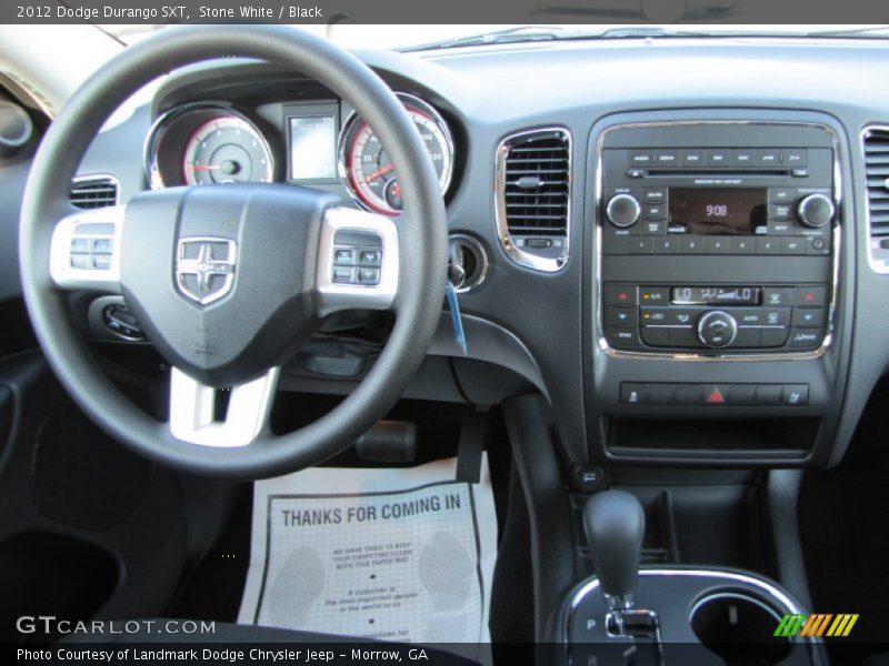 Dashboard of 2012 Durango SXT