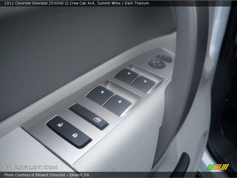 Summit White / Dark Titanium 2011 Chevrolet Silverado 2500HD LS Crew Cab 4x4