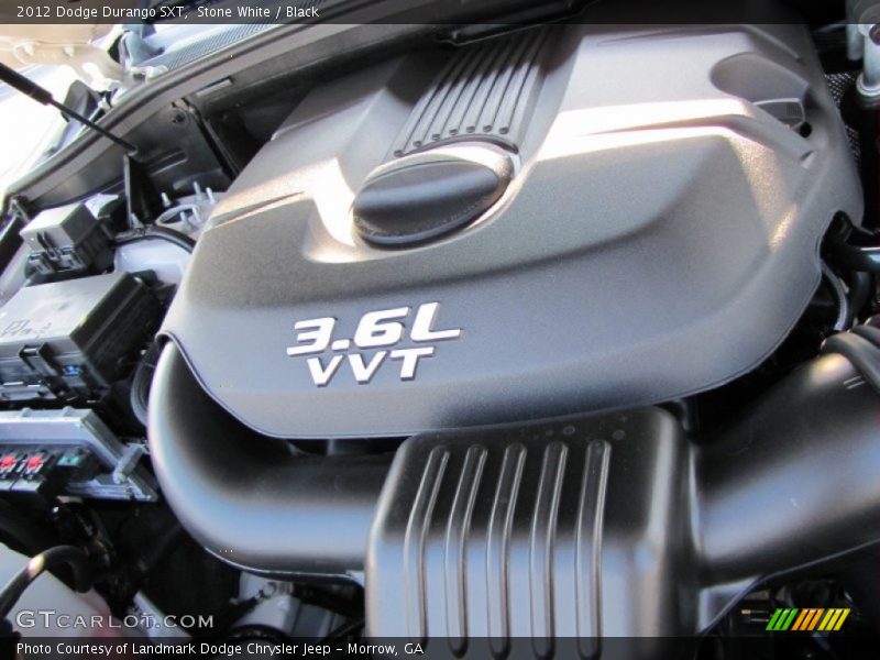  2012 Durango SXT Engine - 3.6 Liter DOHC 24-Valve VVT Pentastar V6