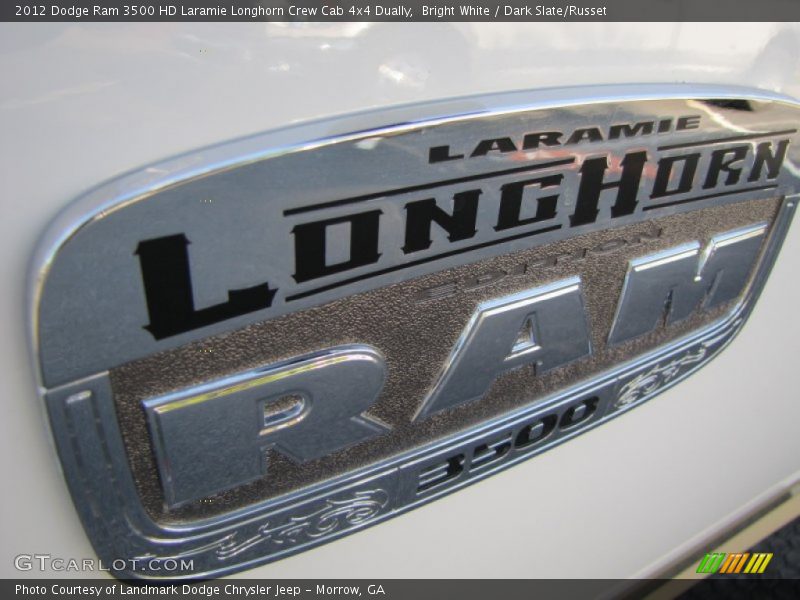  2012 Ram 3500 HD Laramie Longhorn Crew Cab 4x4 Dually Logo