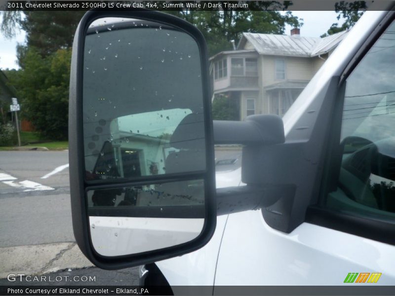 Summit White / Dark Titanium 2011 Chevrolet Silverado 2500HD LS Crew Cab 4x4