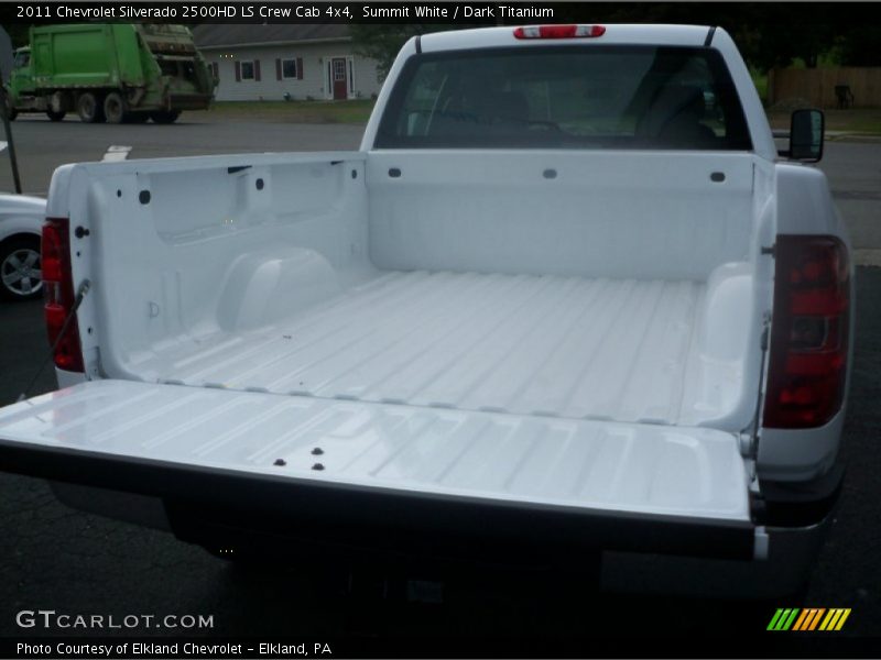 Summit White / Dark Titanium 2011 Chevrolet Silverado 2500HD LS Crew Cab 4x4